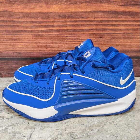 Nike KD16 Kevin Durant TB Men\'s 8.5 Game Royal White Basketball Shoes DZ2927-400 main image 4